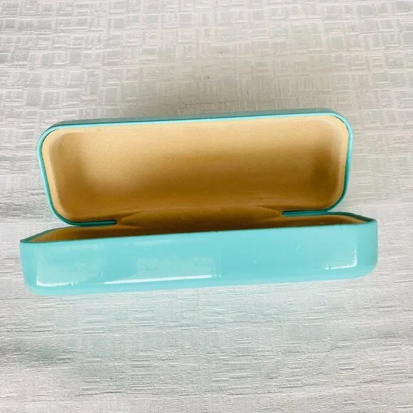 Tiffany & Co. Turquoise Hard Shell Eyeglasses Case​ - Picture 7 of 13